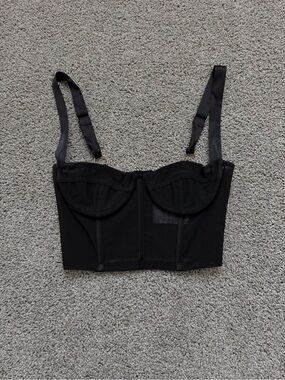 Oh Polly Black Bustier